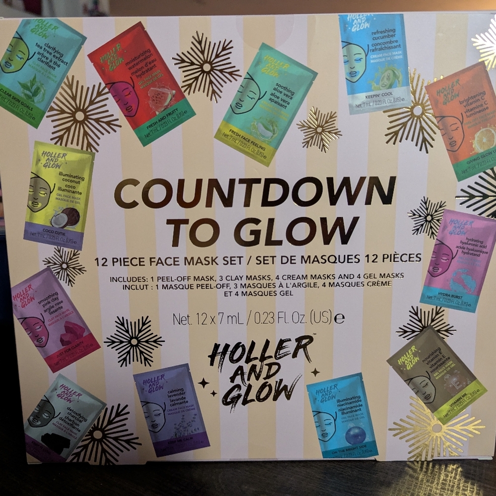 Countdown to Glow Skincare Mask Set